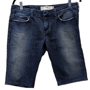 Levi's Low 545 Distressed Medium Wash Women's Summer Shorts (8)